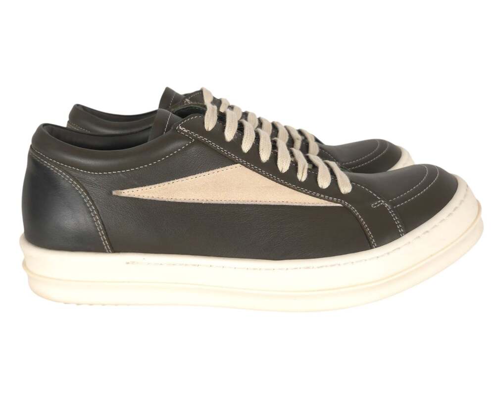Rick Owens Vintage Suede Sneaks US 11 EU 41 Womens Bosco Leather